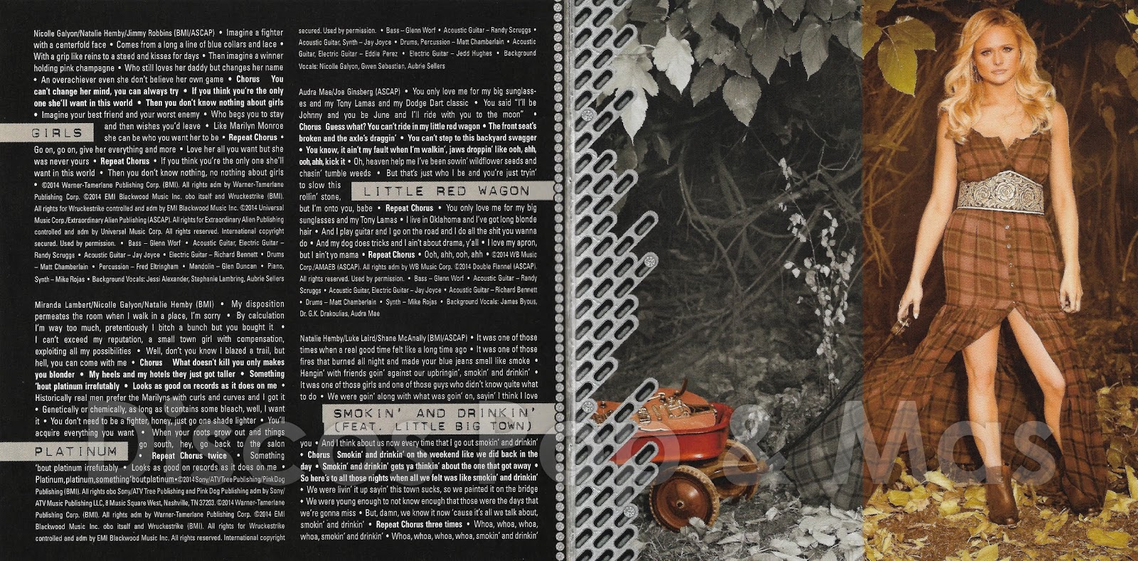 Discos Pop & Mas Miranda Lambert Platinum