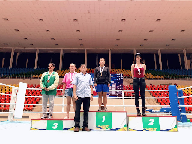 Xã hội - Diễn viên Mỹ Hạnh đoạt giải bạc trong trận chung kết Boxing TPHCM 2020 (Hình 2).