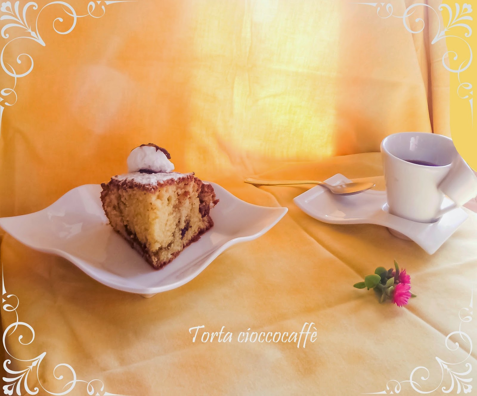 torta al cioccocaffè...per un risveglio con i fiocchi!