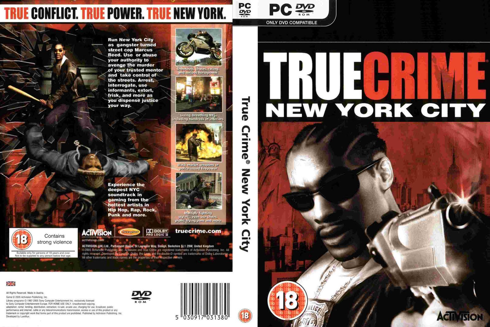 TRUE CRIME NEW YORK CITY (2006) BELI ONLINE GAME KOMPUTER/PC TRUE CRIME NEW YORK CITY (2006) BELI ONLINE GAME KOMPUTER/PC