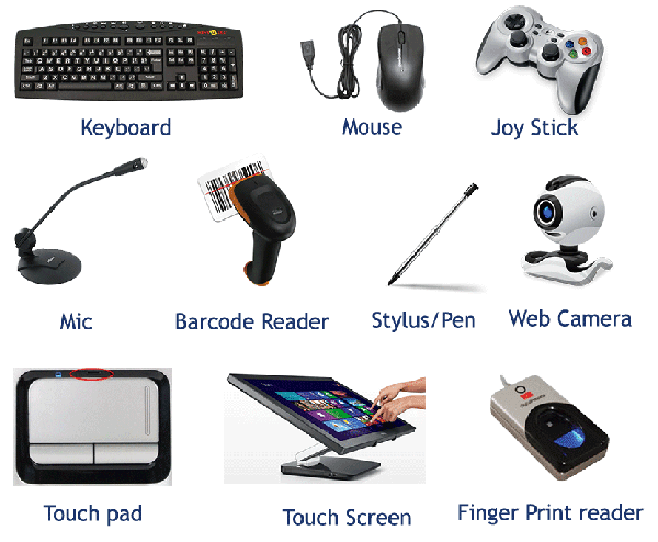 What Are The Input Devices Of Computer System 10 Examples Types - Riset