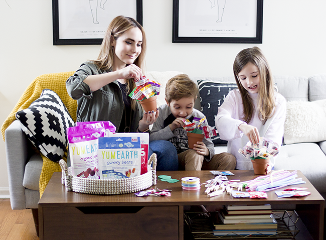 Candy Flower Bouquets and Butterflies