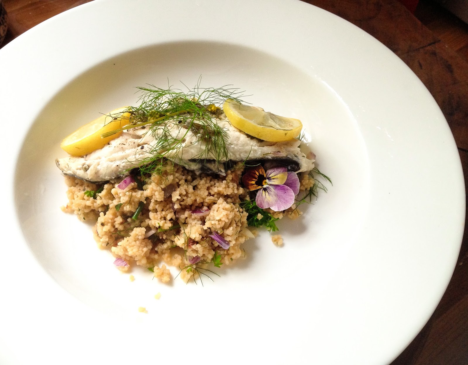 Domestic Sluttery Speedy Suppers Easy Baked Sea Bass with Couscous
