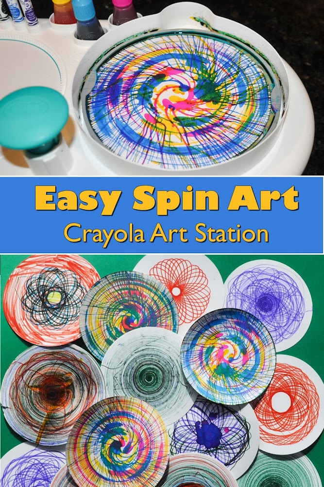 New Crayola Activity Toy Review  Spin and Spiral Art Station from Crayola  