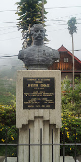 The monument to Codazzi in Colonia Tovar