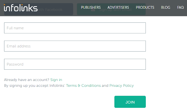 Infolinks Best Adsense alternative, join now