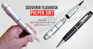 Souvenir Flashdisk pen laser pointer - FDPEN07