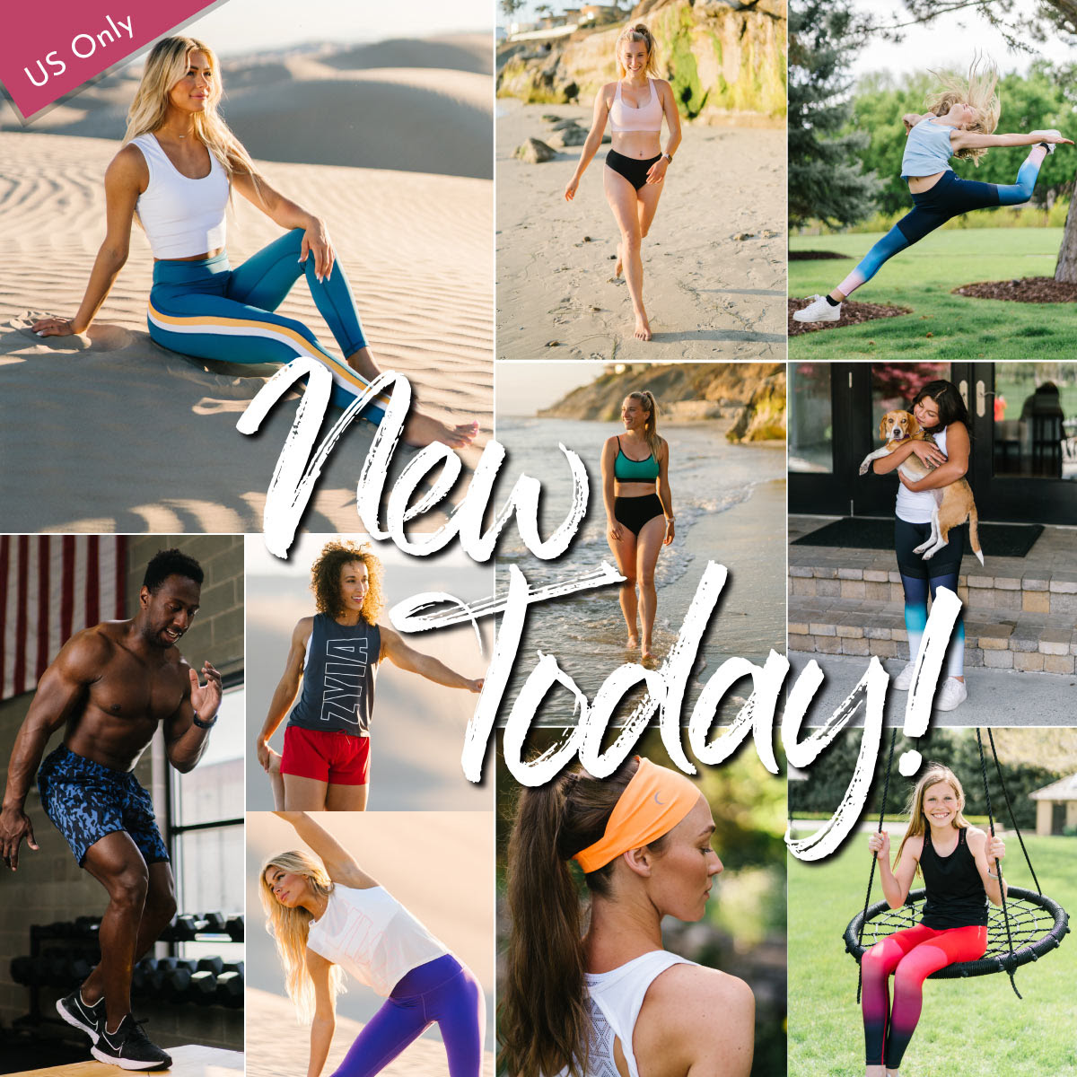 Zyia Active New Release Wednesday Featuring High Waisted Swim Bottoms! Teach Learn Style