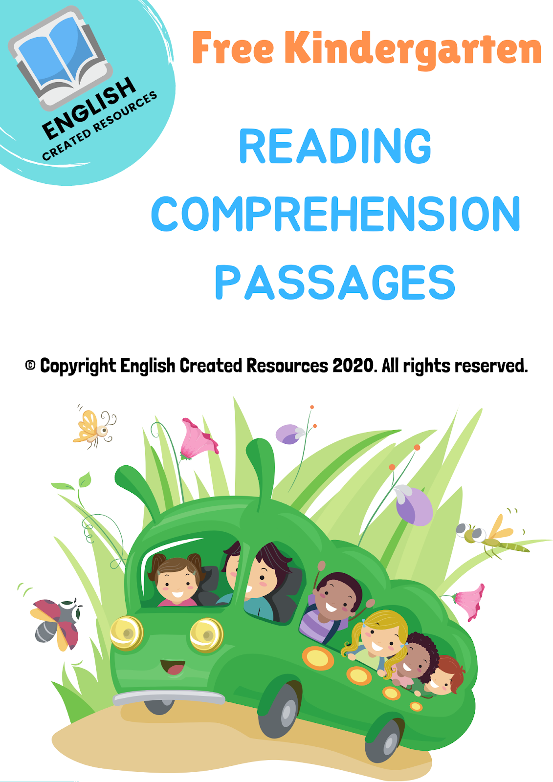 Kindergarten Reading Comprehension Part 1 English Created Resources