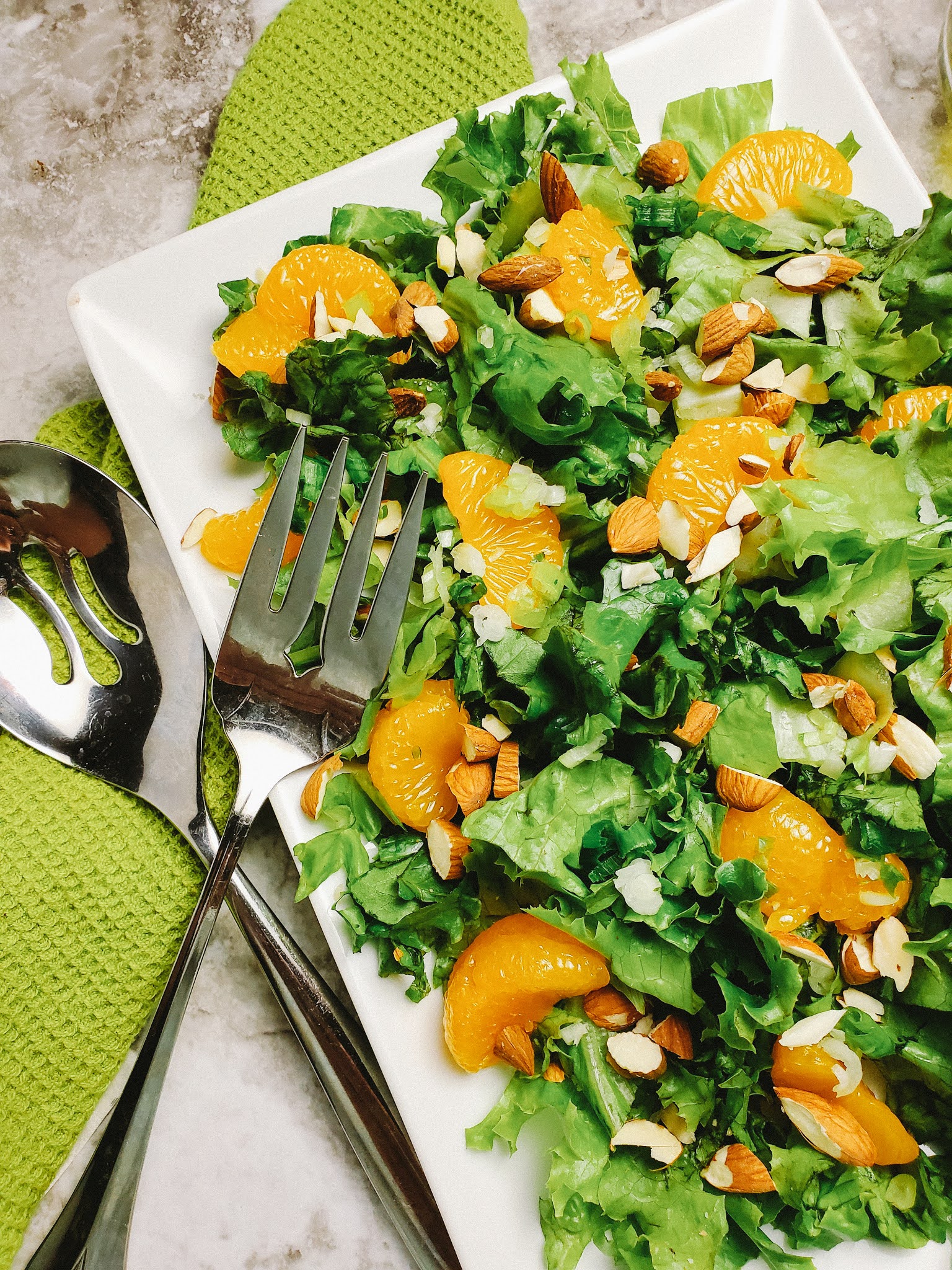 Slice of Southern Summer Fresh Recipe Series Tangerine Salad