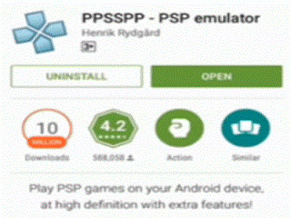 Cara memainkan game PSP di android 