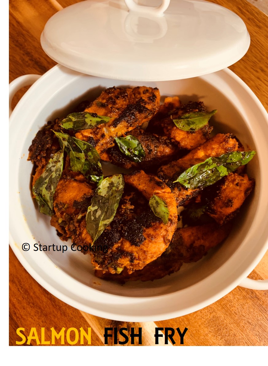Salmon Fish Fry Recipe | Fish Fry Recipe | Startup Cooking