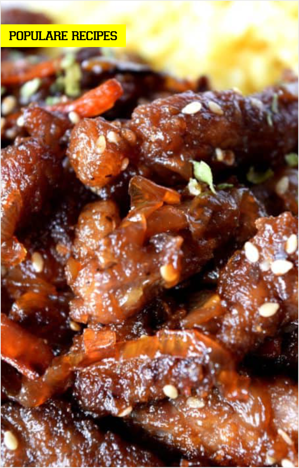 30 Minute Ginger Beef Recipe Spesial Food