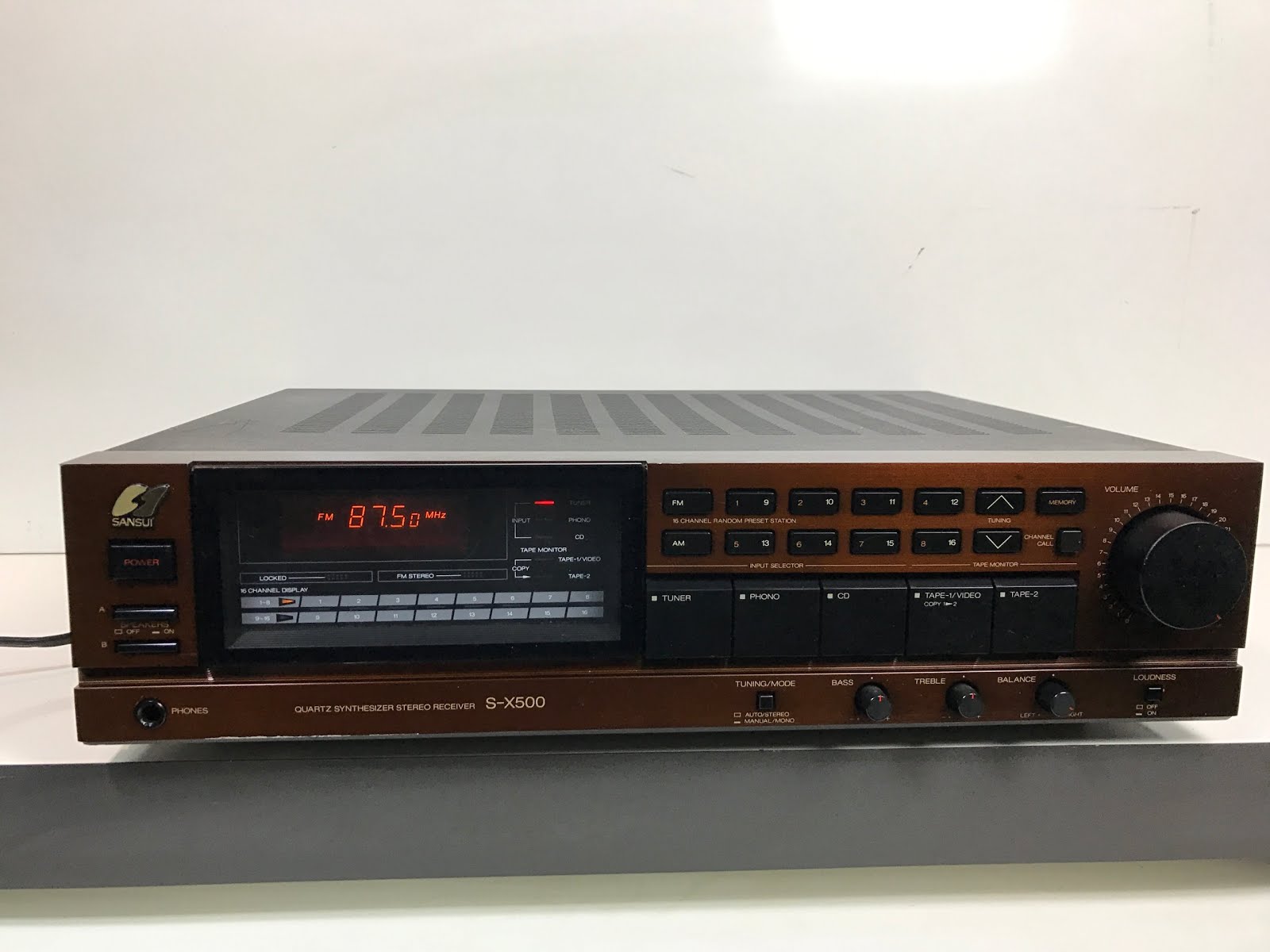 Sansui SX500 Stereo Receiver AudioBaza