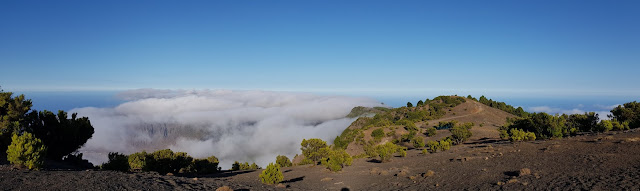Vista  desde  Pico Malpaso - El Hierro