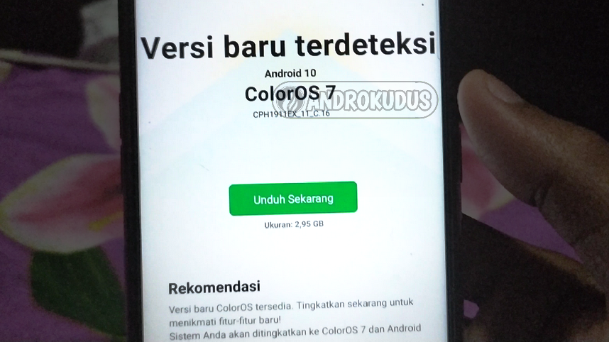 Cara Mudah Update ColorOS 7 android 10