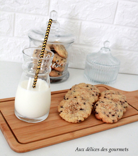 Cookies choco - sésame