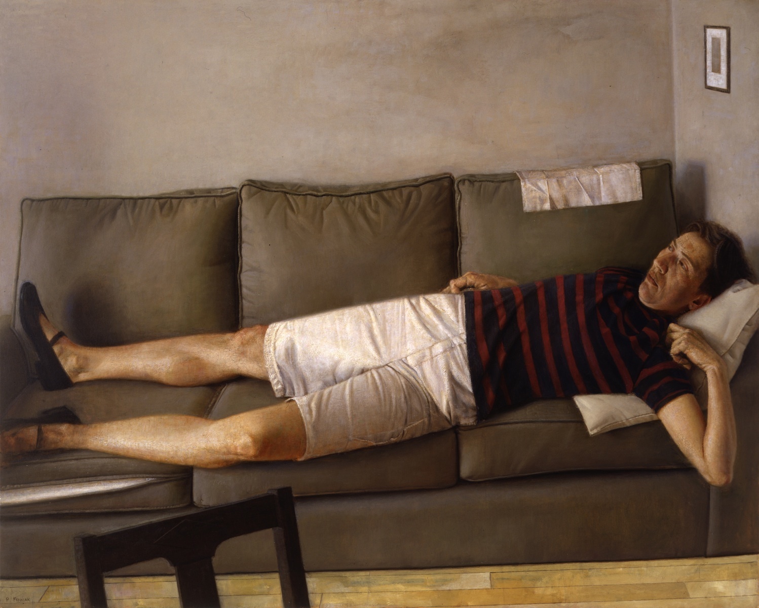 Изнеженность праздность. Paul Fenniak художник. Картины пола Кентона. Paul Weiner художник. Американский реализм мужчина на диване.