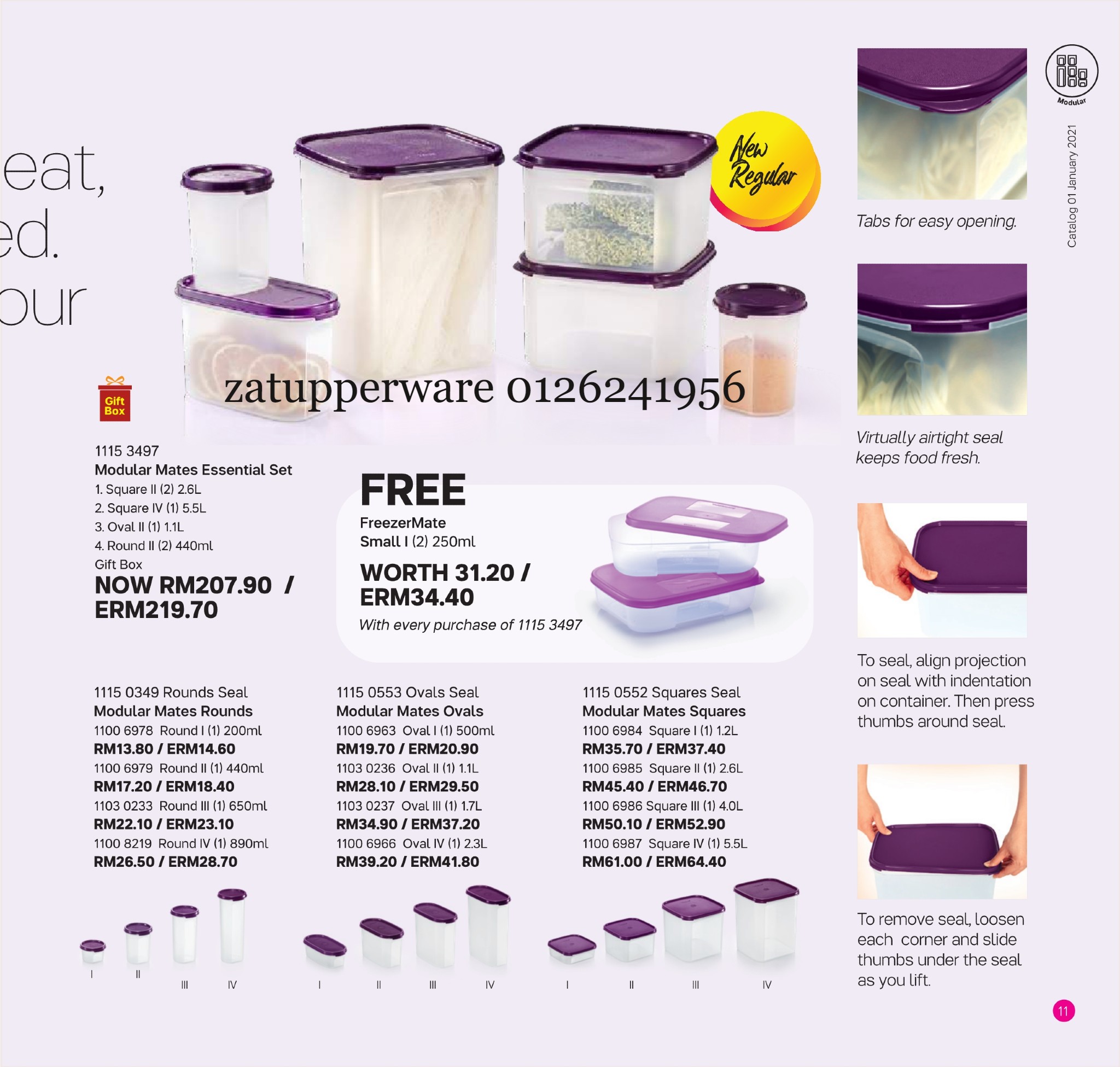 Za Tupperware Malaysia Latest Catalogue 2021