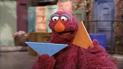 Sesame Street Guess That Shape and Color