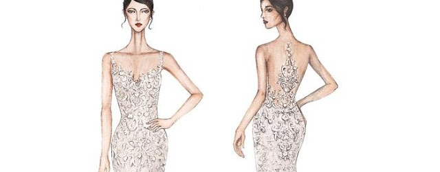 El vestido de Antonela Roccuzzo de la diseñadora Rosa Clará