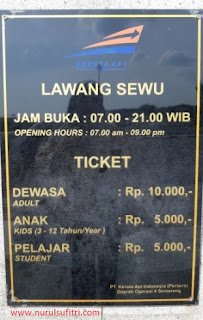 tiket-masuk-dan-jam-buka-lawang-sewu wisata berkunjung ke lawang sewu semarang museum kereta api belanda nurul sufitri lifestyle blogger traveling culinary review