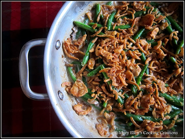 Green Bean Casserole for Thanksgiving