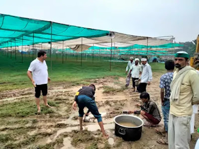 किसानों का बड़ा प्रदर्शन