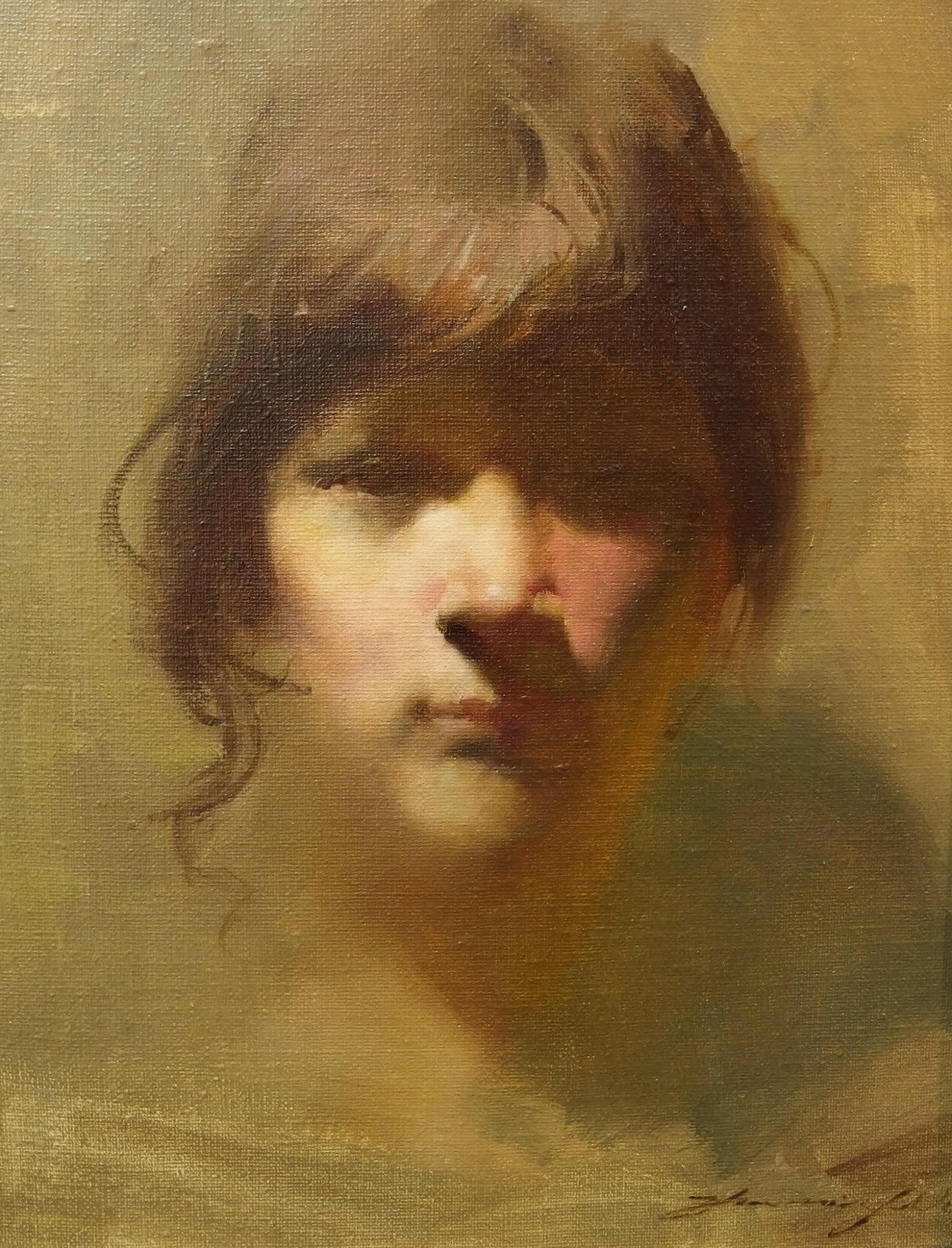 Zhaoming WU ~ Portraits | Catherine La Rose ~ The Poet of Painting