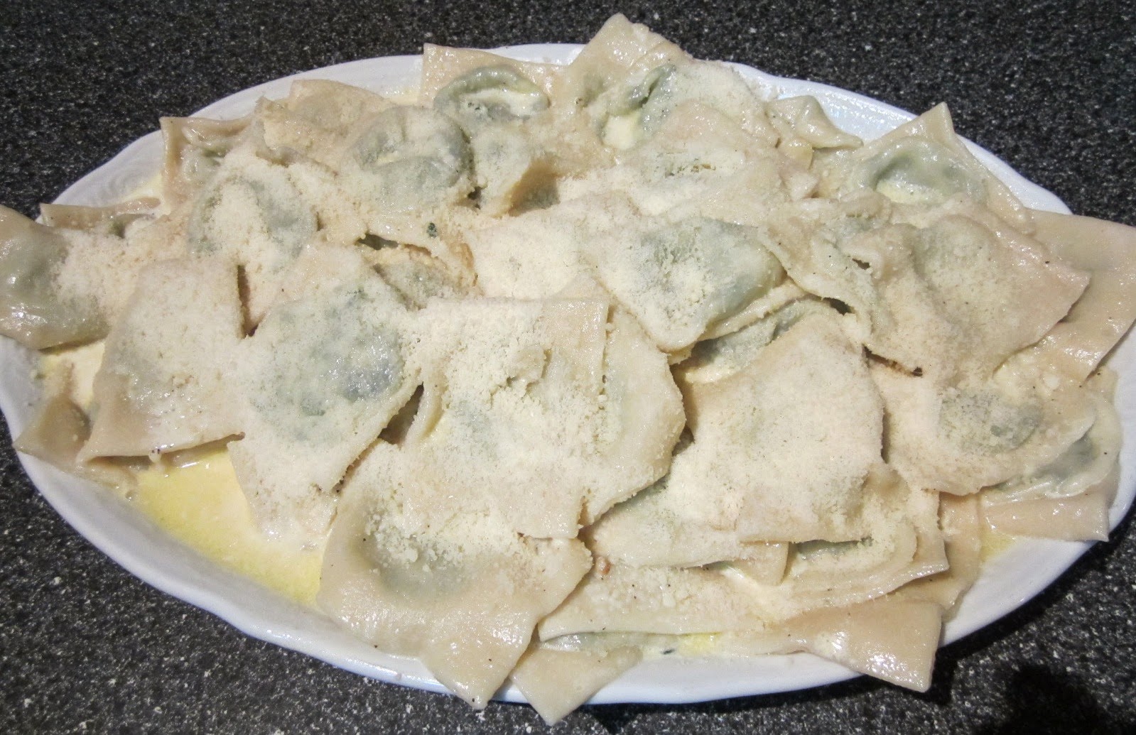 Food Lust People Love: Homemade spinach and cheese ravioli do take a little time but making your own pasta dough is right up there on the satisfaction scale with baking bread. You know what’s in it. It’s fresh and the taste is far superior to store-bought. Best of all, it’s surprisingly easy.