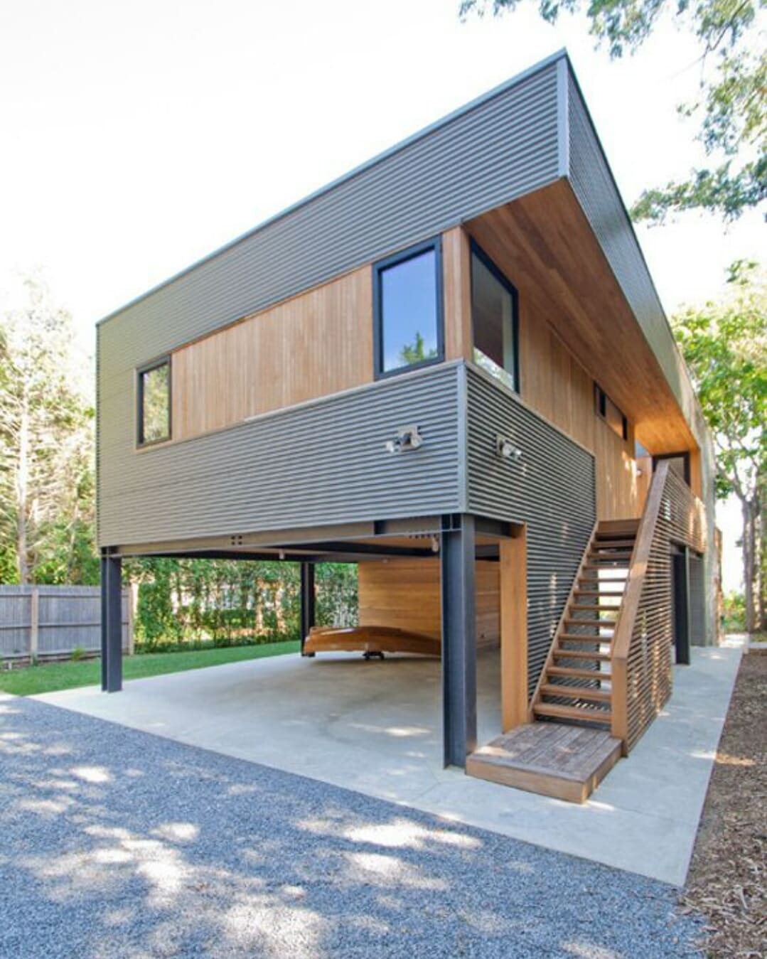 5 Ide Desain Rumah Panggung Kayu Minimalis, Intip Yuk! - BangIzalToy.Com