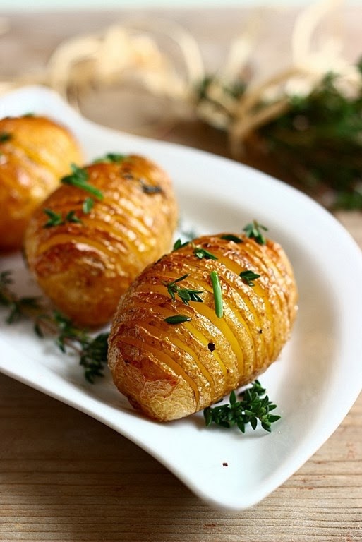 Patate al forno con timo | MIEL & RICOTTA