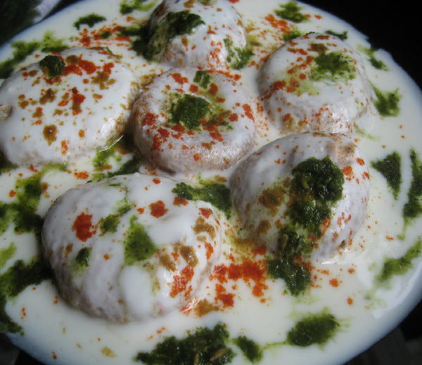 Dahi Vada Yogurt Ball Recipe for Breakfast and Snacks.