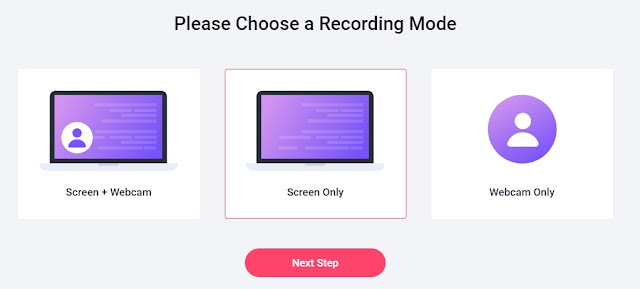 RecordCast - Screen Recording Modes