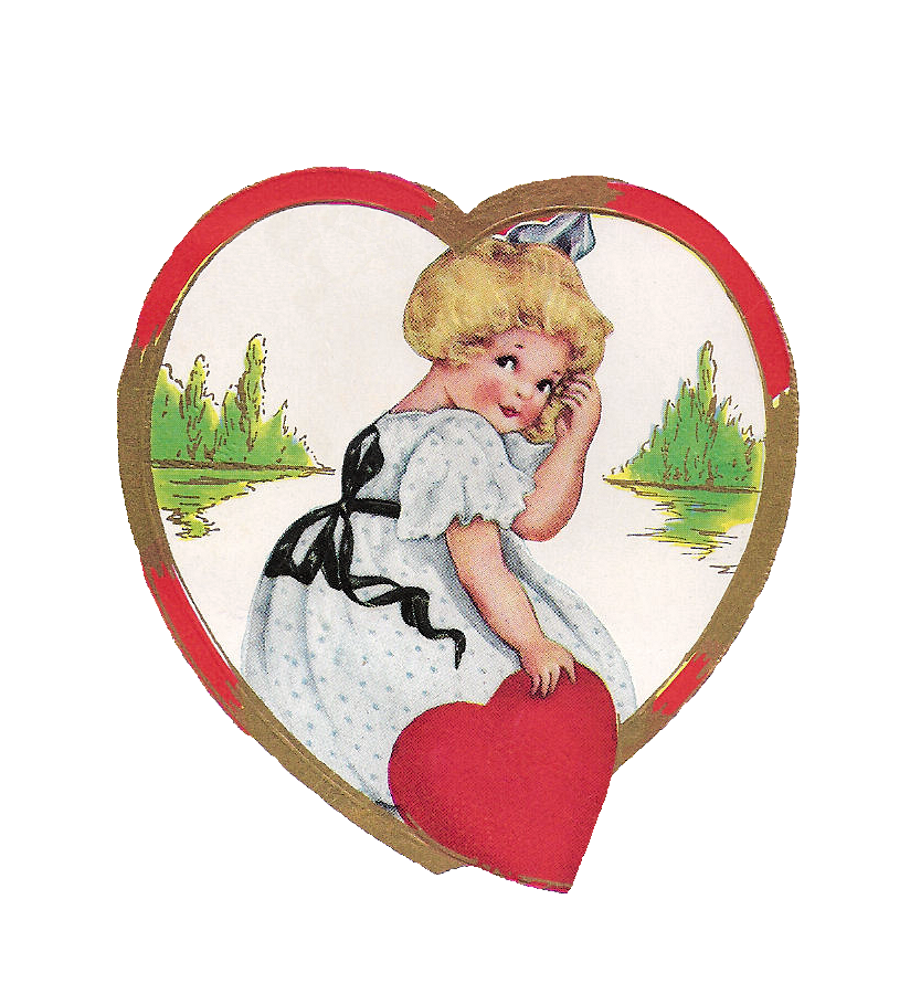 free valentine clip art vintage - photo #45