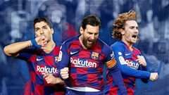 Tin KHUCAMDIA.COM:Chờ đợi sự trở lại của 'bộ ba đứt gãy' Messi-Suarez-Griezmann Barca_m