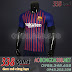 Áo Barca Đỏ Xanh mùa giải 2018 2019 Sân Nhà