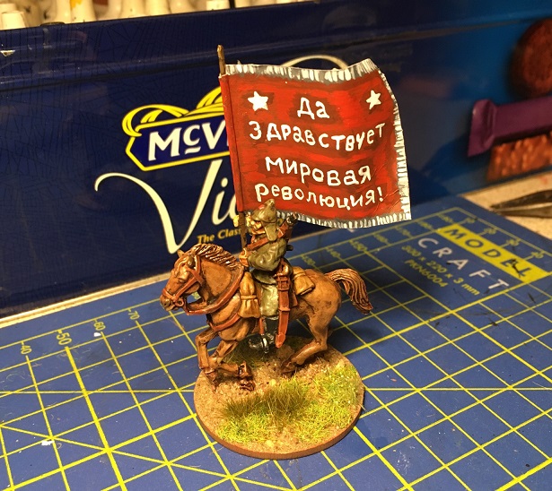 The Bits Box Red Cavalry Banner