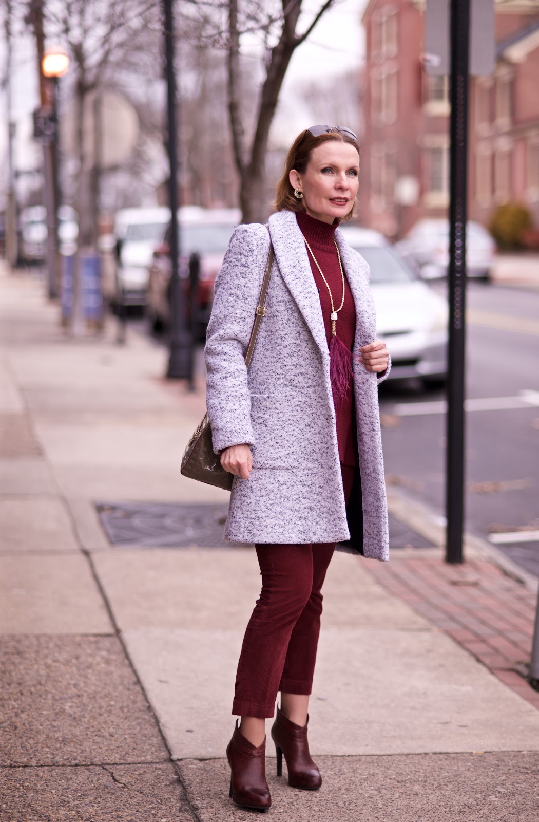 Perfectly matched burgundy