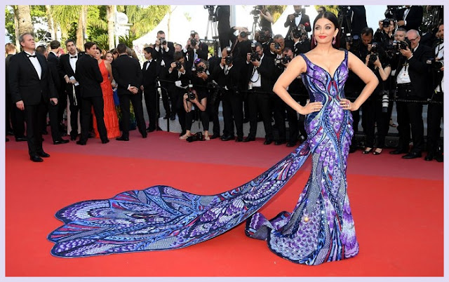 Aishwarya Rai Looks Ethereal in Michael Cinco at Cannes 2018