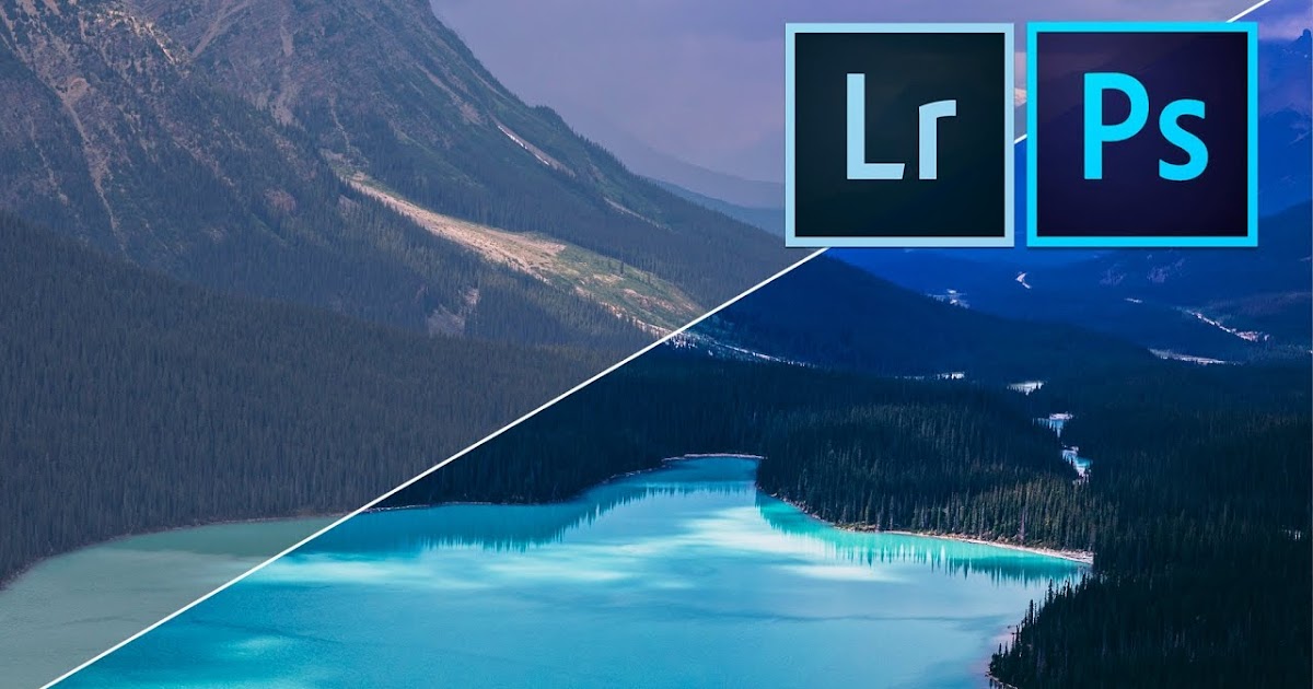 How to edit INCREDIBLE LANDSCAPE PHOTOS with Adobe Lightroom & Photoshop