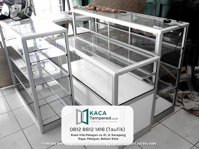 Jual Kaca Tempered Etalase Palembang Terpercaya