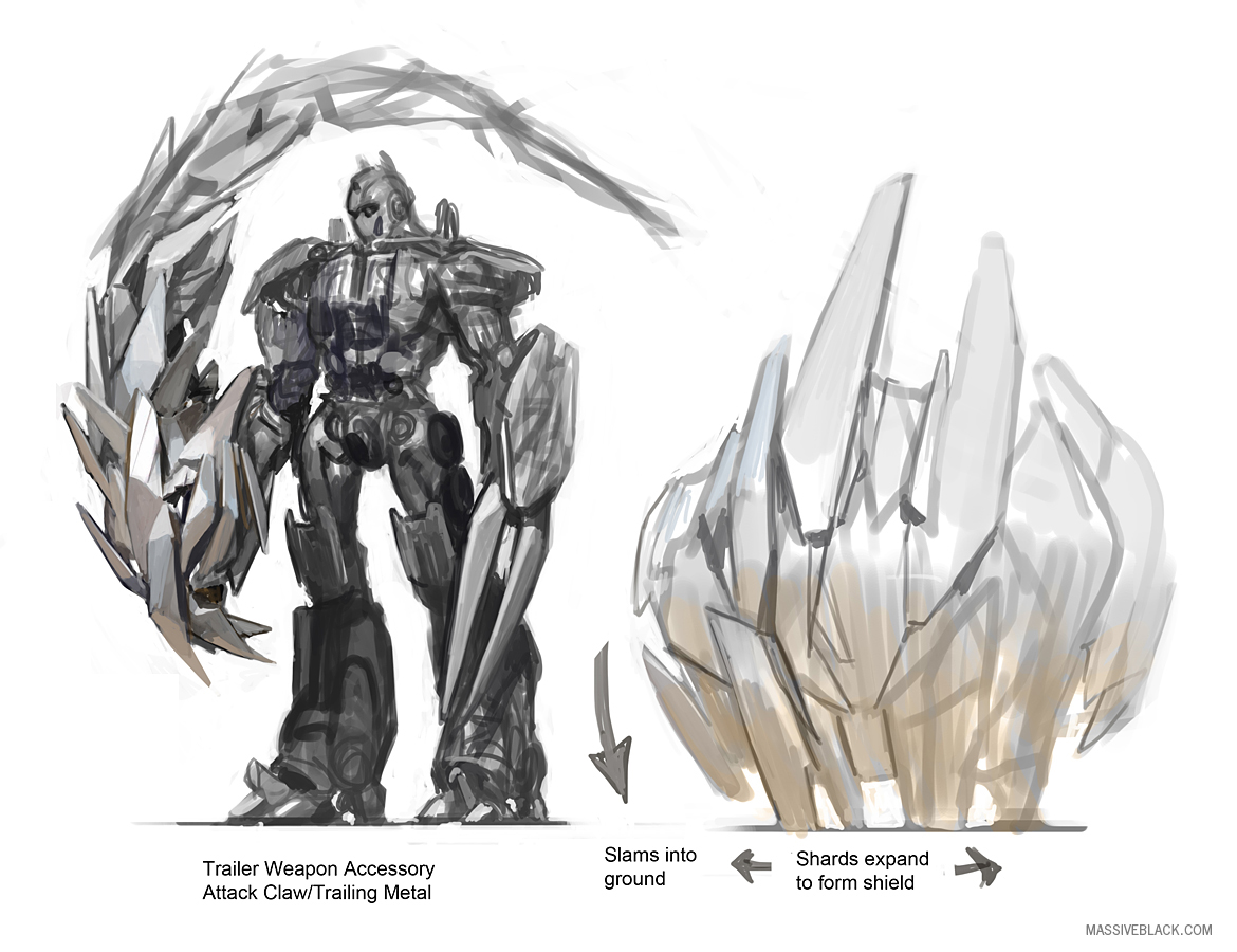 Transformers dark of the moon concept art