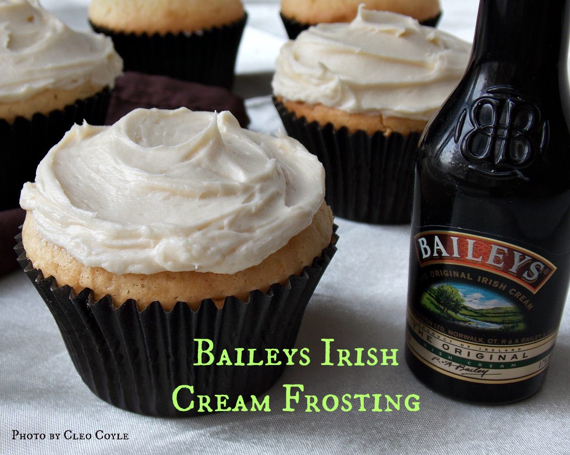 Cleo Coyle Baileys Irish Cream Frosting Recipe from Cleo Coyle