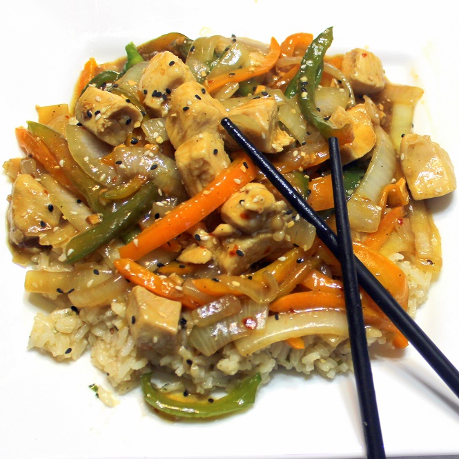52 Ways to Cook Sesame Chicken Peppers and Onions Stir Fry