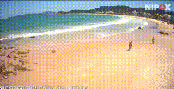 imagem animada de praia