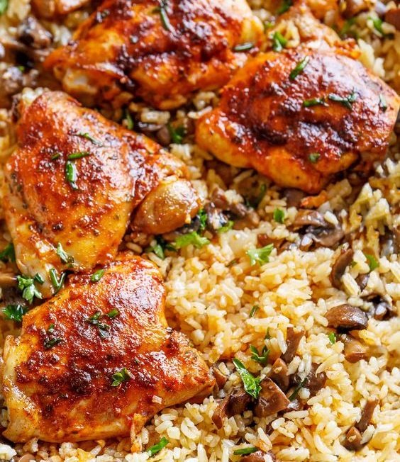 Chicken and Rice Bake Recipe