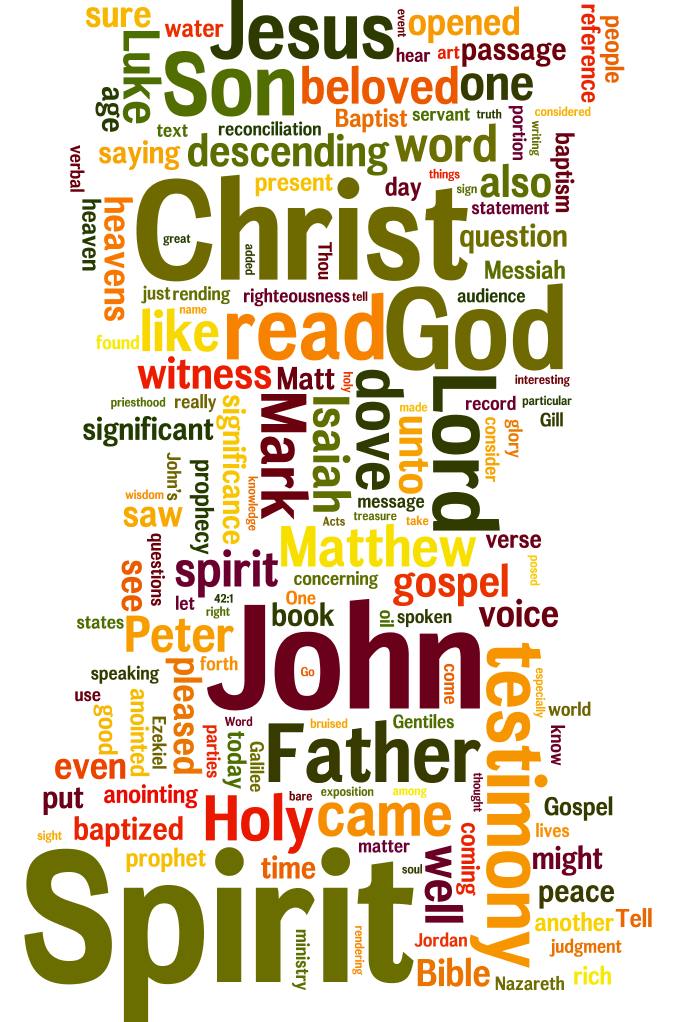 Uncle Dave's devotions: The Witness of the Father, Son, & Holy Spirit