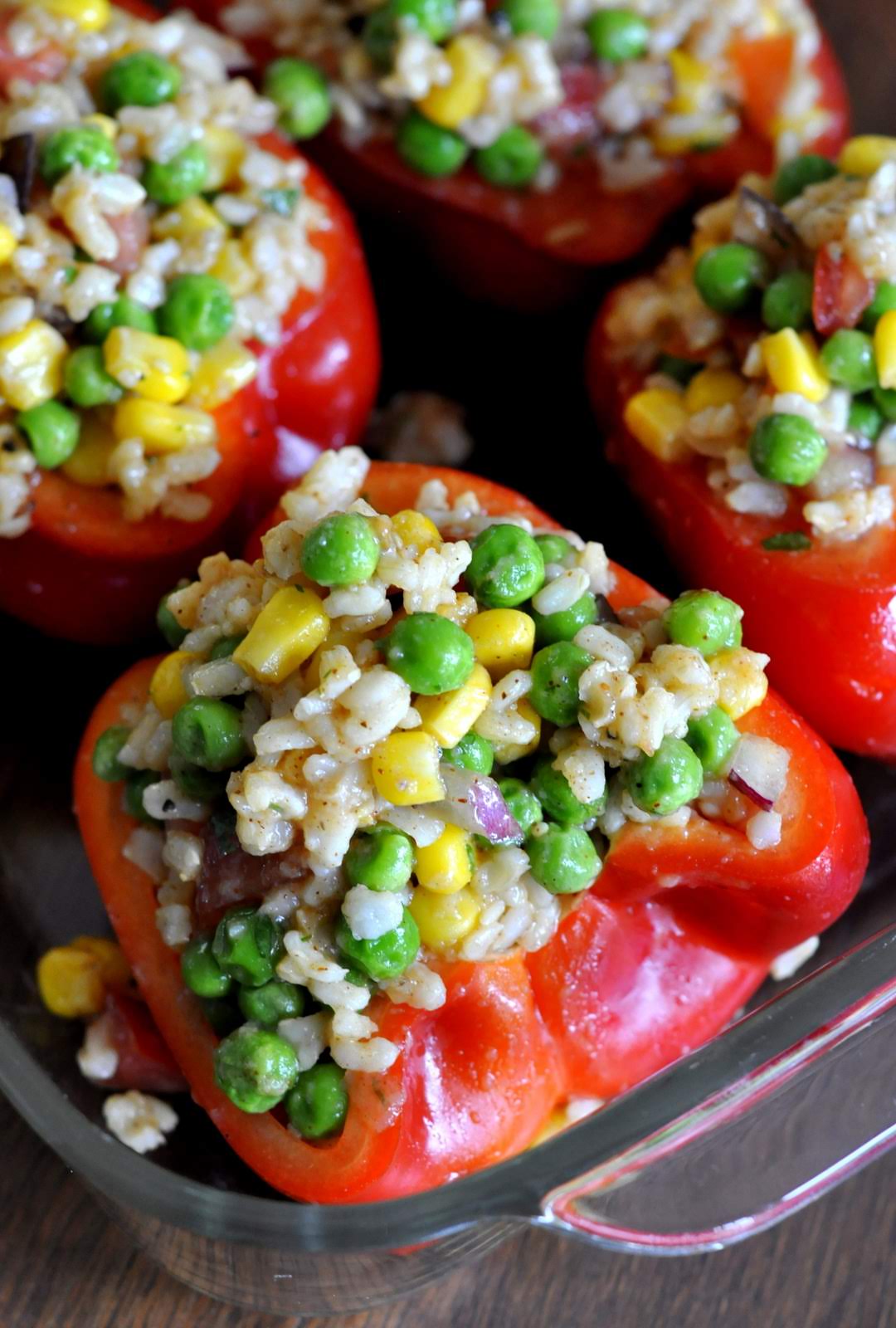 Meatless Mexican Stuffed Peppers