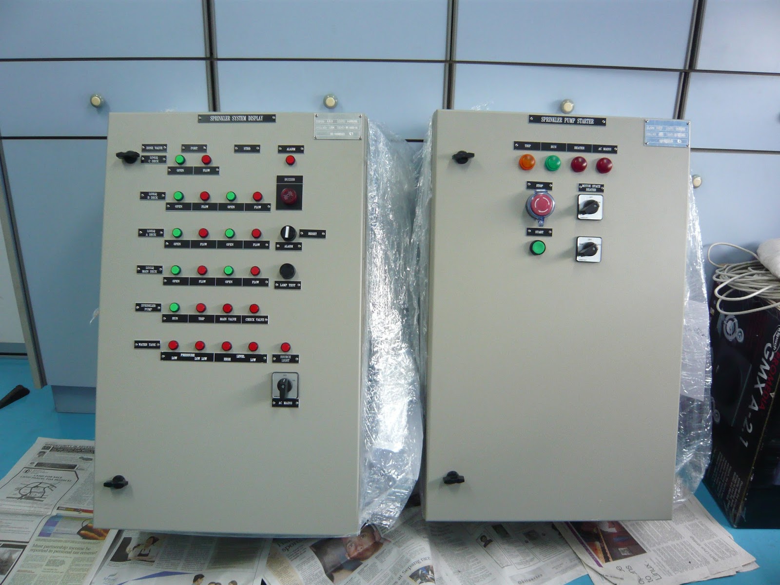 Admoreon Engineering Ship FireSafety Sprinkler System